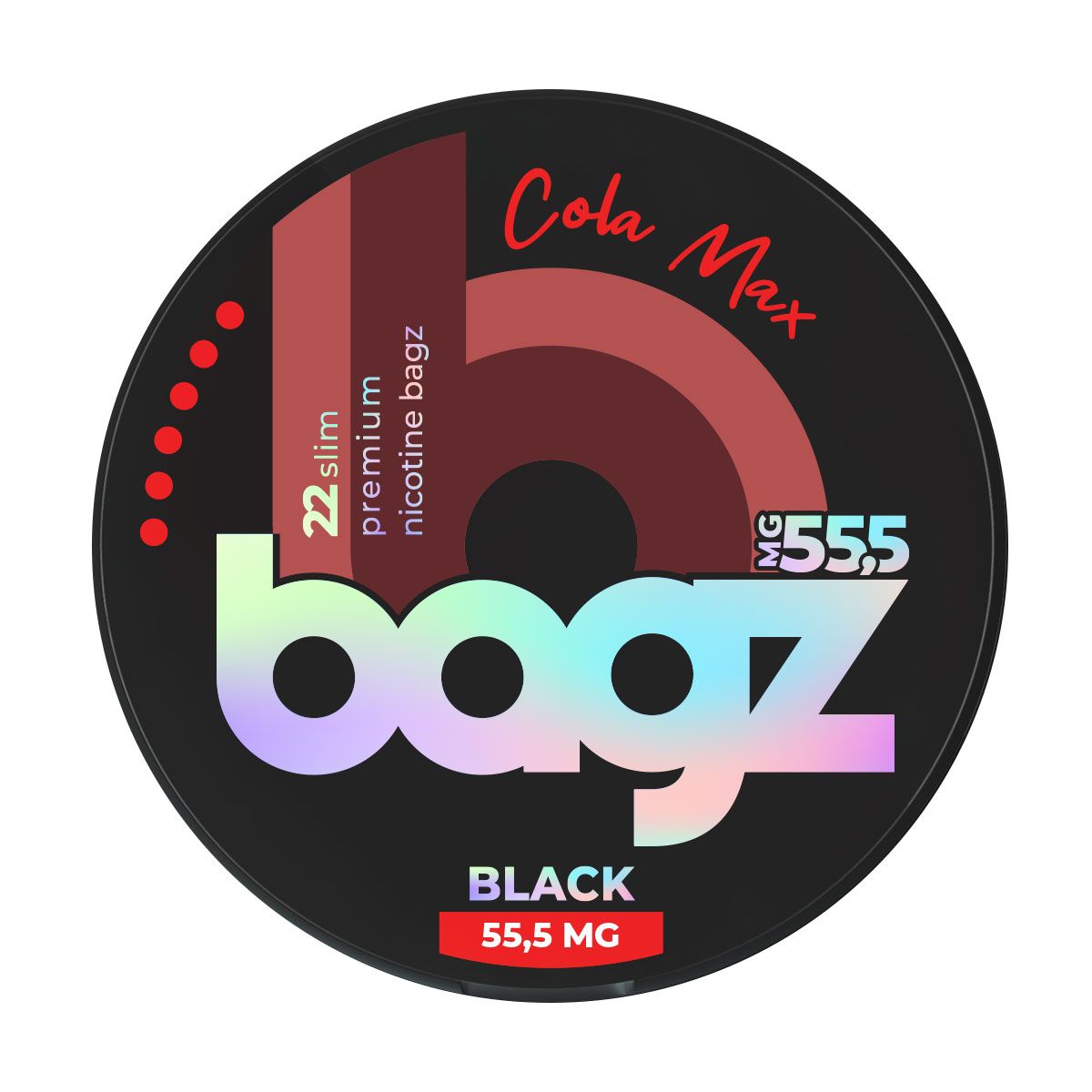 Bagz Cola Max Black Bagz Cola Max Black